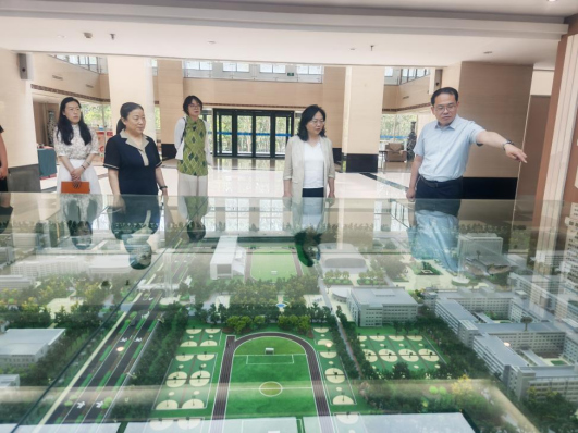 德州市第七人民医院领导来公司考察交流